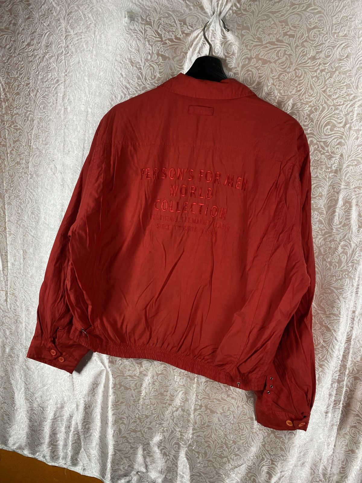 PERSON'S Vintage Person’s For Men Red Windbreaker Jacket Size US M / EU 48-50 / 2 - 11 Thumbnail