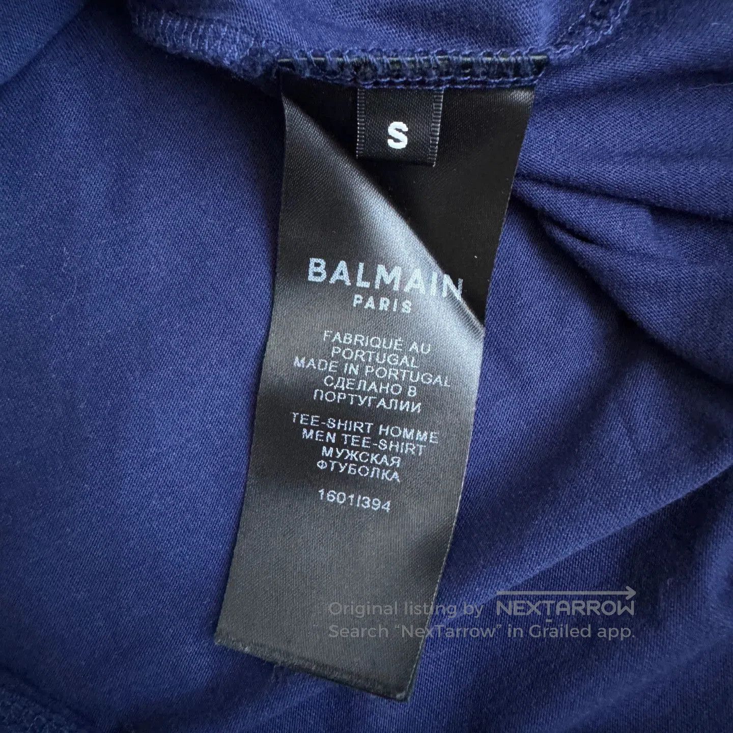 Balmain Balmain Paris Short Sleeve T-Shirt S. Size US S / EU 44-46 / 1 - 4 Thumbnail