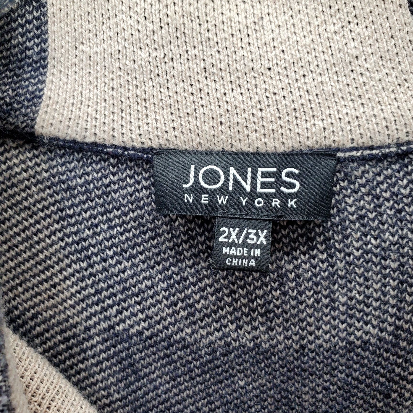 Jones New York Jones New York Poncho Cape Womens 2X Multicolor Plaid Mock Neck Full Zip CapE? Size XXL / US 16-18 / IT 52-54 - 5 Thumbnail