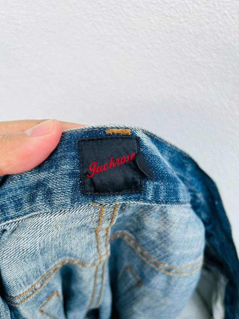 Japanese Brand × Vintage Vintage Jackrose Distressed Japanese Bootcut Fashion Style Size US 33 - 13 Thumbnail