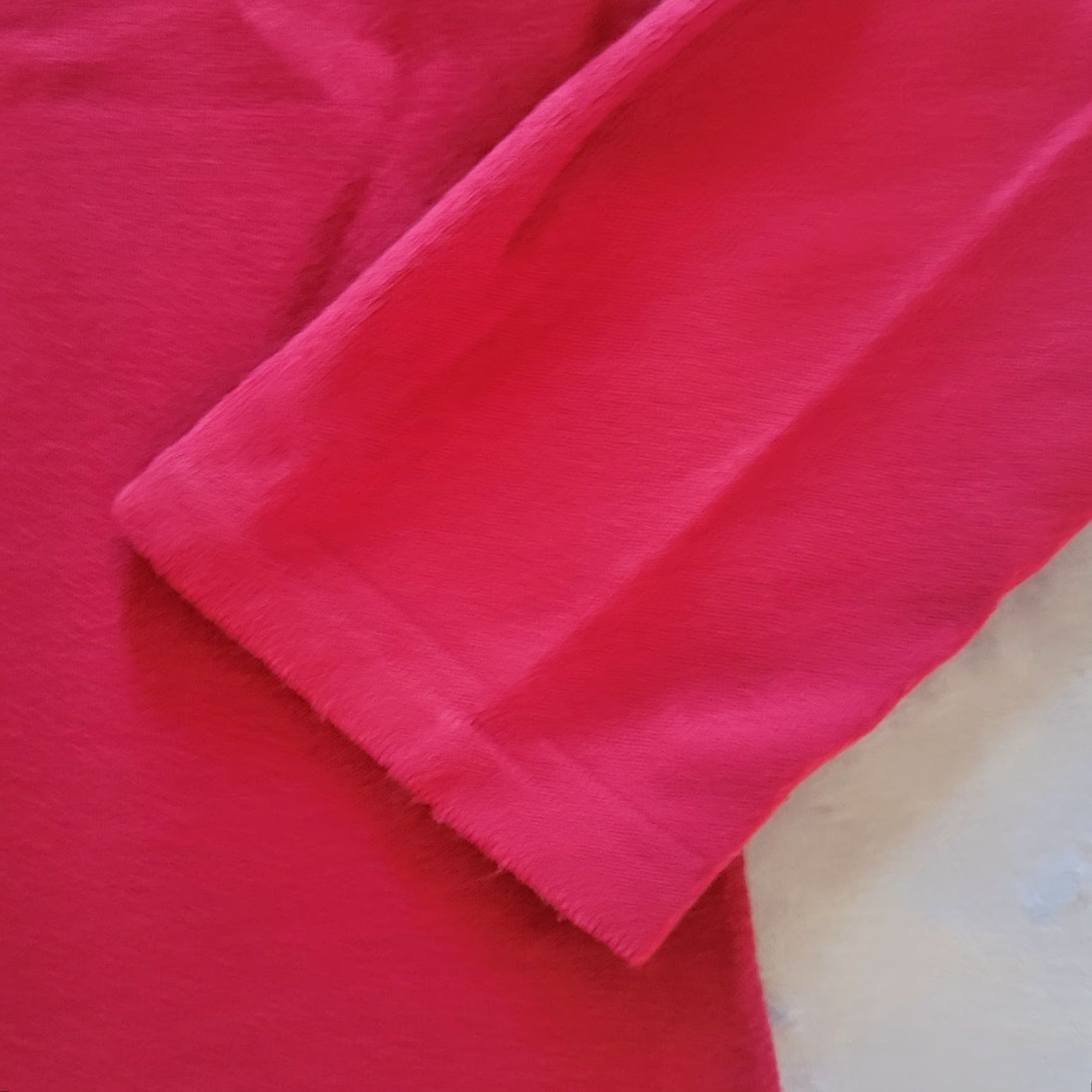 J.McLaughlin J. McLaughlin Sweater Top Women L Red V-Neck 3/4 Sleeve Button Classic Basic Size L / US 10 / IT 46 - 5 Thumbnail