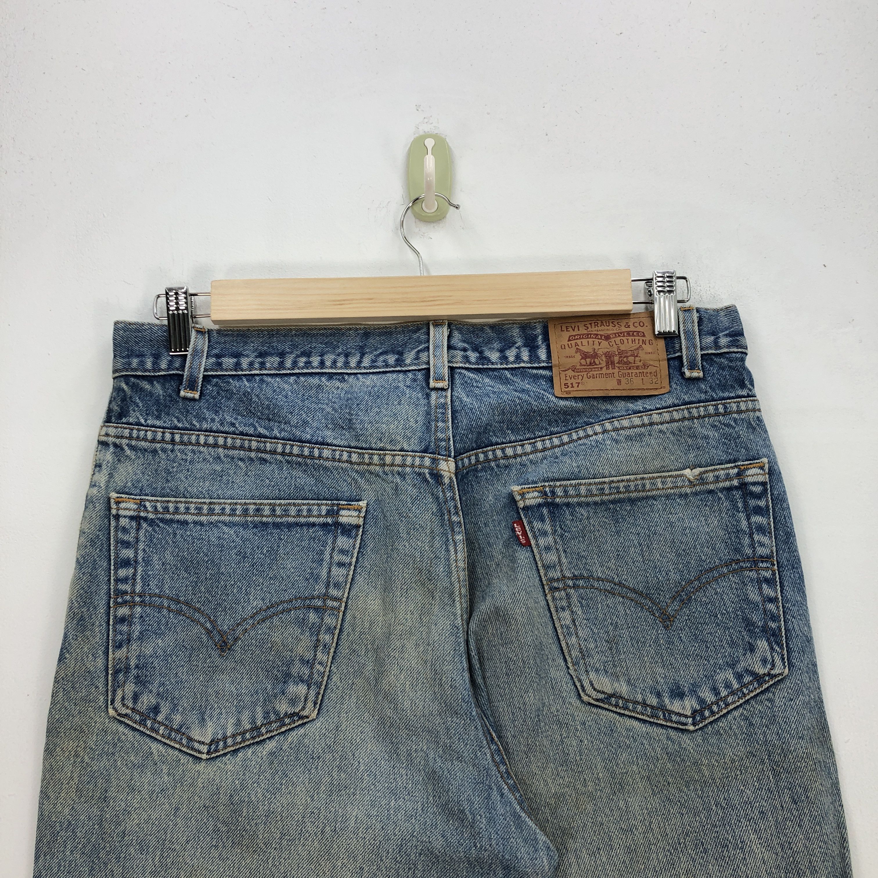 Levi's Vintage Levis Bell Bottom Jeans Bootcut Levi's Flare Denim Size US 34 / EU 50 - 5 Thumbnail