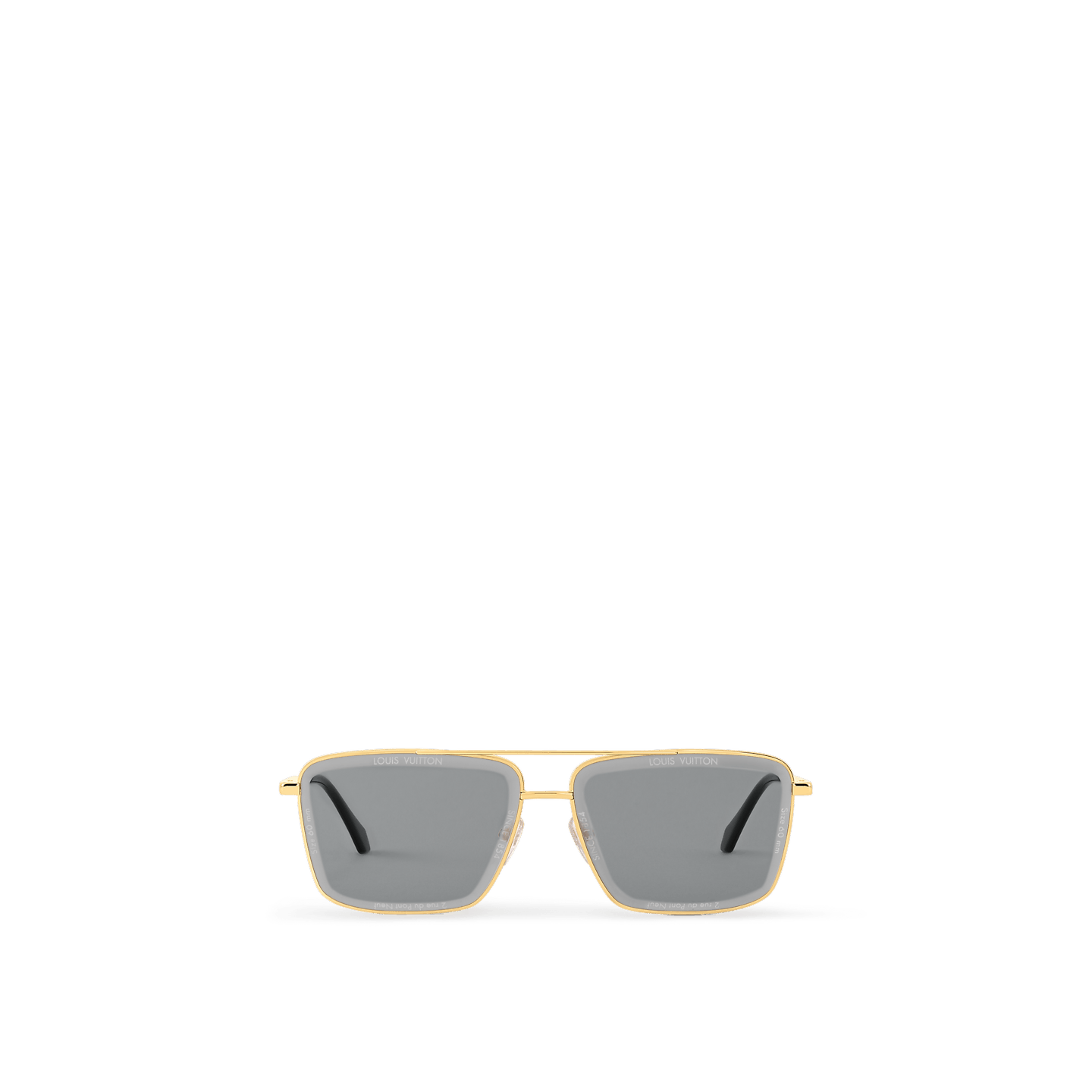 Louis Vuitton LV Super Vision Metal Square Sunglasses Size ONE SIZE - 1 Thumbnail