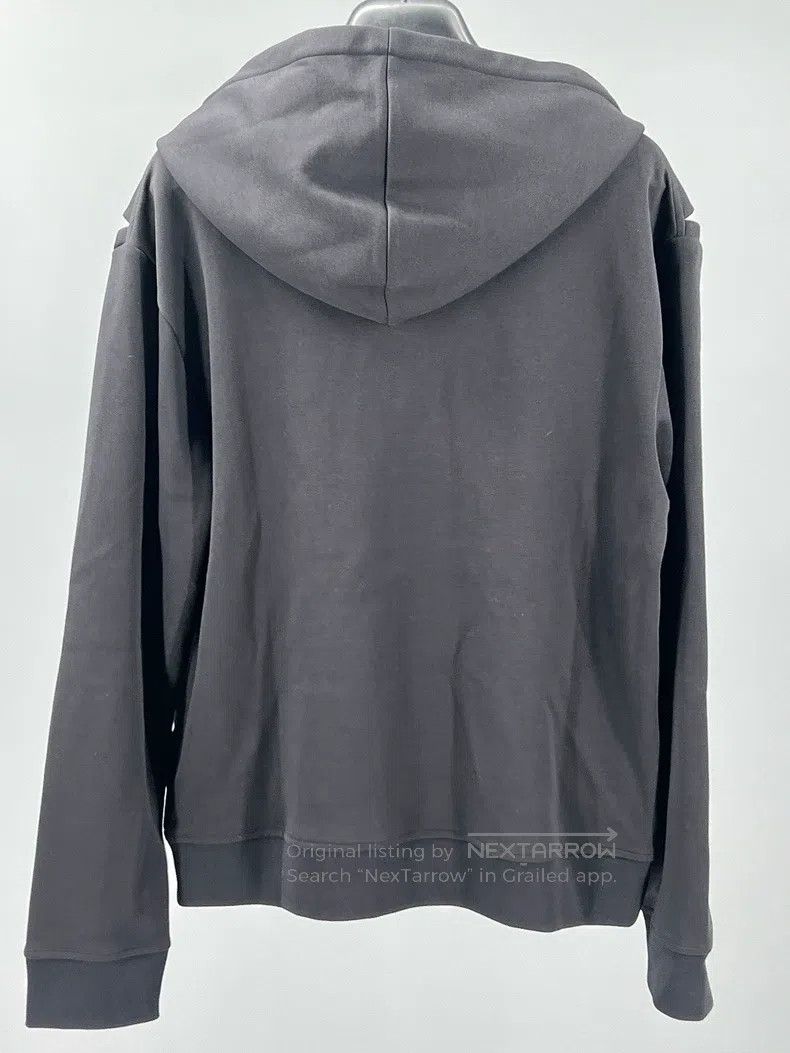 Valentino Valentino Men's black cotton cut-out hooded pullover sweat Size US L / EU 52-54 / 3 - 4 Thumbnail