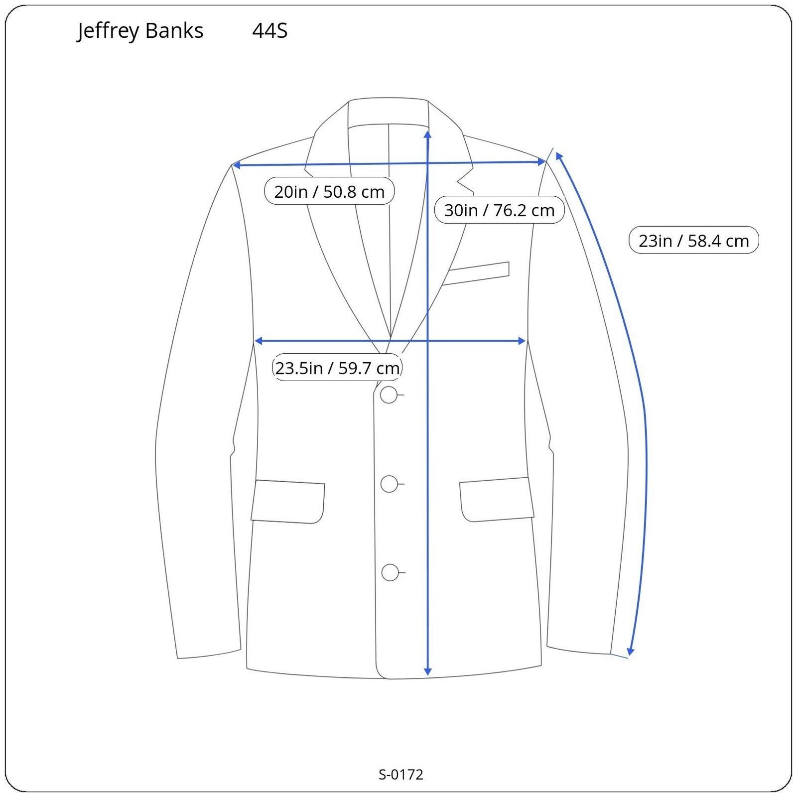 Other Jeffrey Banks SupraSuede Grey Blazer Coat Mens Size 44S Size 44S - 9 Thumbnail