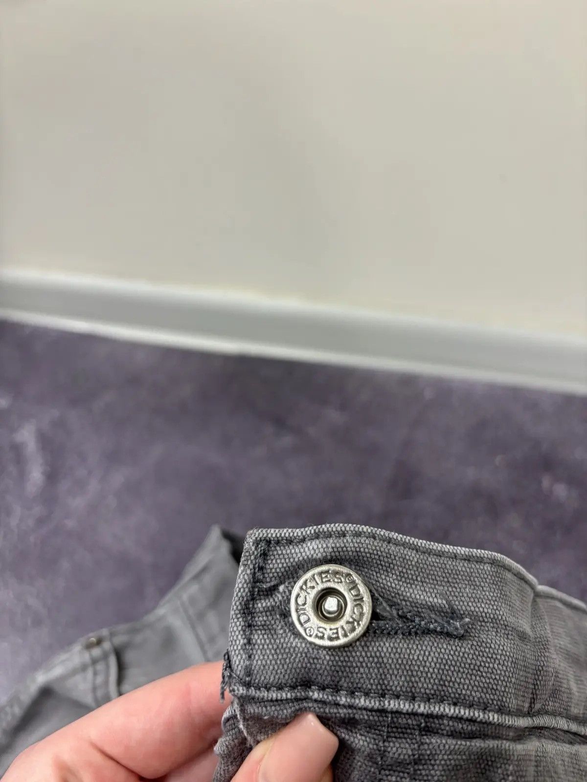Dickies × Vintage Vintage Dickies USA Gray Work Hype Pants Jeans Size US 36 / EU 52 - 10 Thumbnail