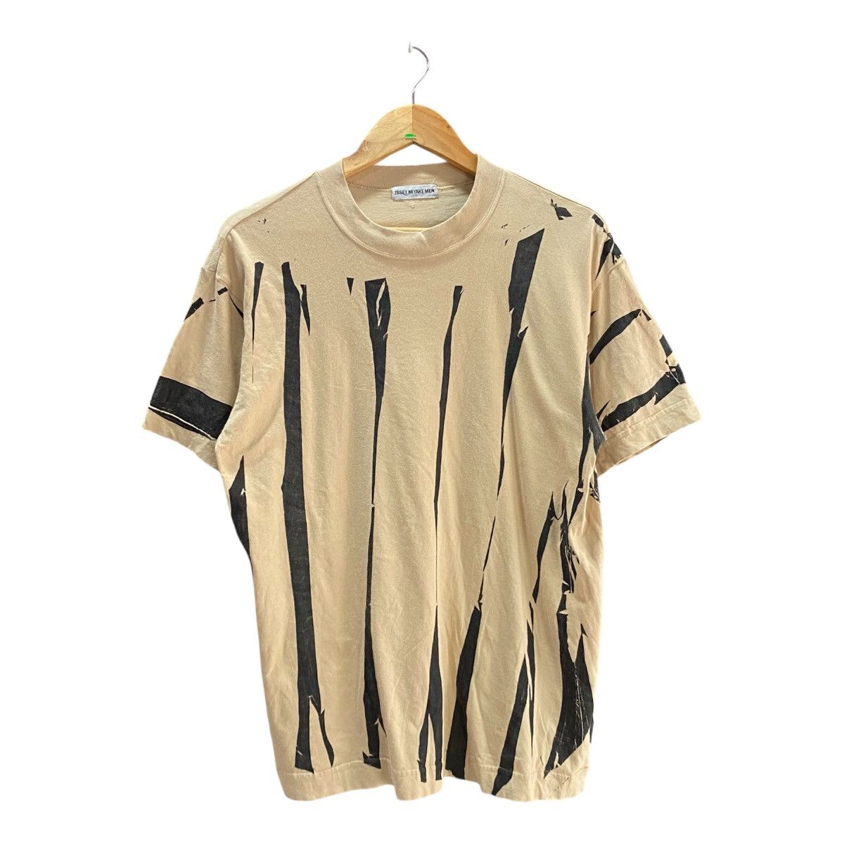 Issey Miyake Issey Miyake Men Archive Abstract Brushstroke Graphic Tee Size US M / EU 48-50 / 2 - 1 Thumbnail