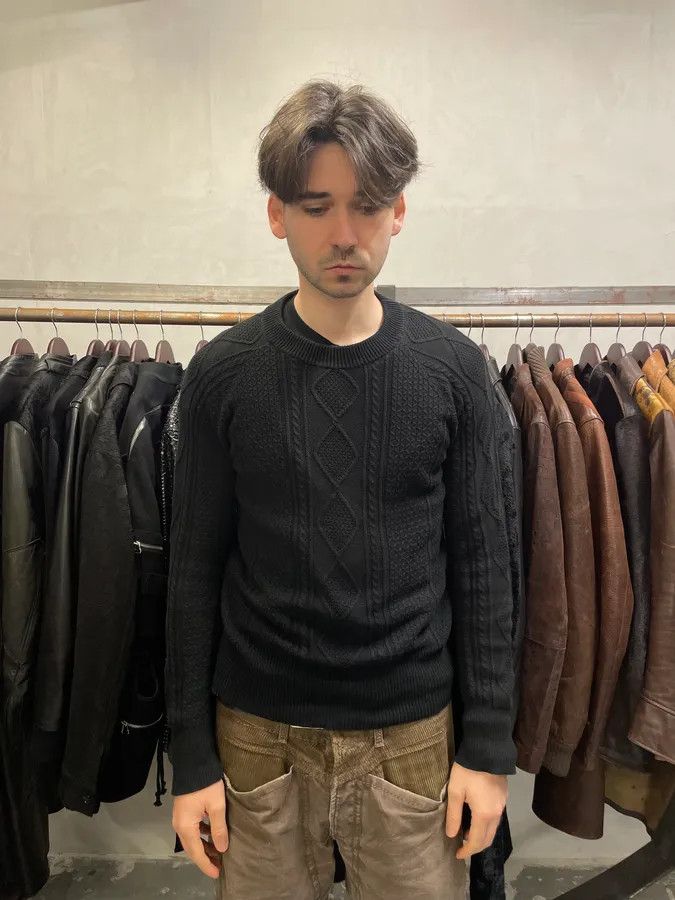 Acne Studios SS2012 Acne Studios Black Mozaic Sweater Size US M / EU 48-50 / 2 - 2 Thumbnail