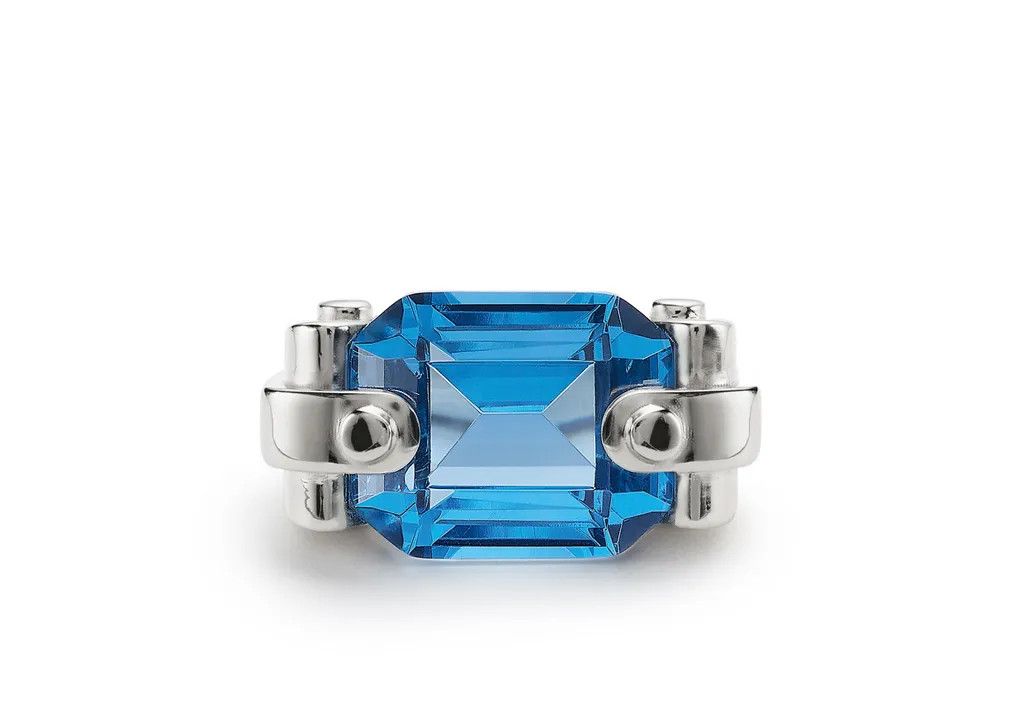Bottega Veneta o1bcso1str0725 Size: 09 / Bolt Ring in Silver Size ONE SIZE - 1 Preview