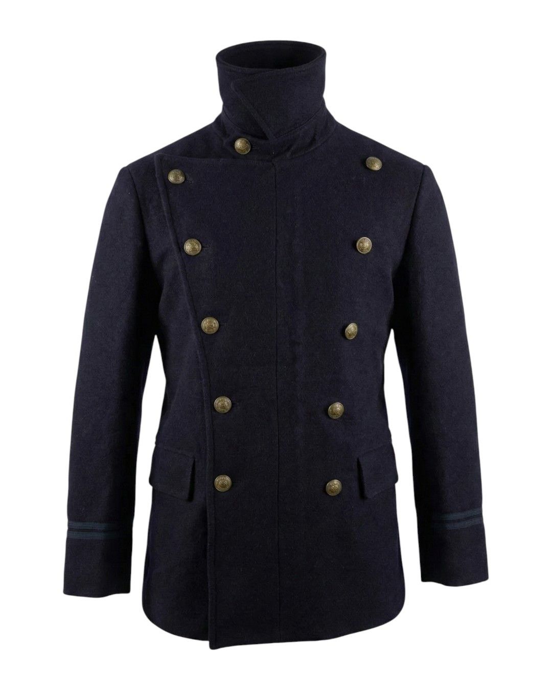 Dolce & Gabbana VINTAGE NAPOLEON WOOL COAT Size US M / EU 48-50 / 2 - 1 Thumbnail