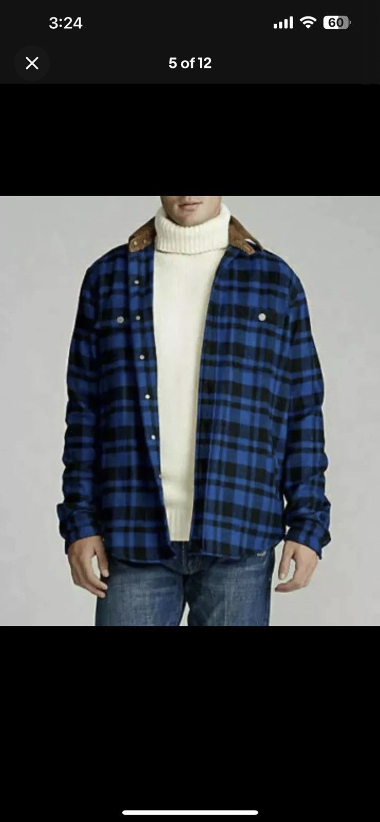 Polo Ralph Lauren Polo Ralph Lauren Wool Flannel Shirt Size Large Size US L / EU 52-54 / 3 - 12 Thumbnail