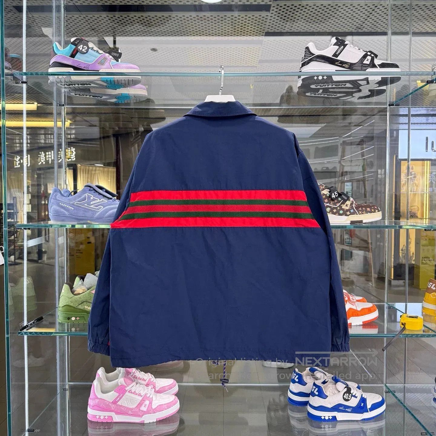 Gucci Gucci Red Blue Colorblock Zip Jacket. Size US M / EU 48-50 / 2 - 2 Thumbnail