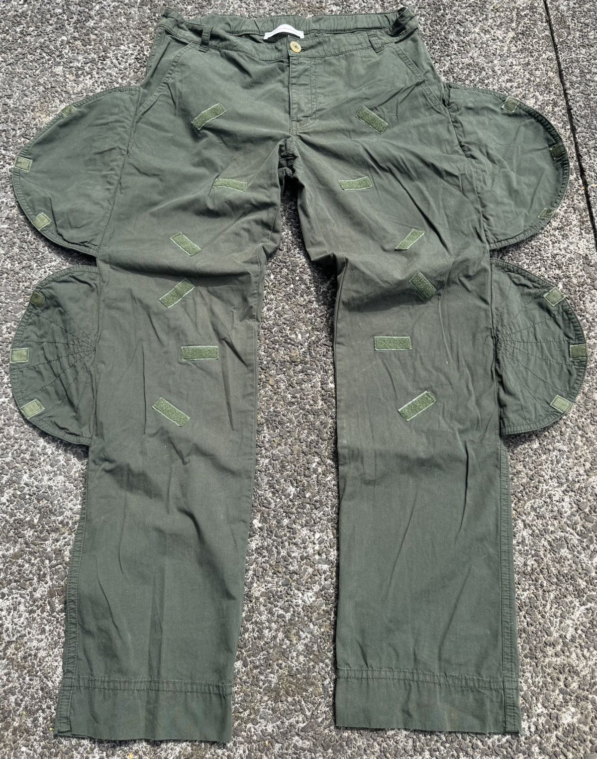 Walter Van Beirendonck Walter Van Beirendonck 2015 Cargo Velcro trouser Size US 34 / EU 50 - 3 Thumbnail