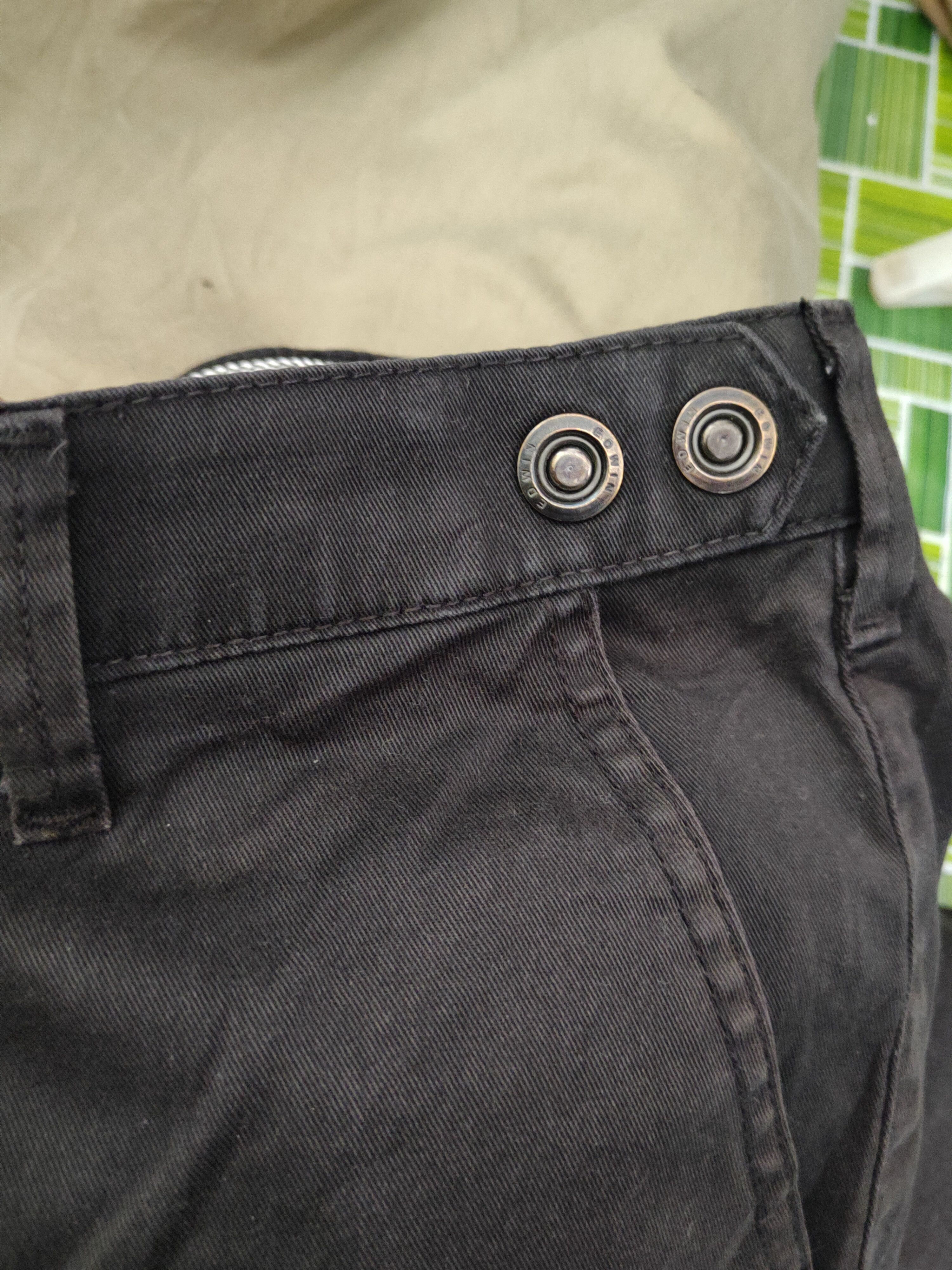 Edwin Edwin Black Faded Casual Pants #W2222 Size US 31 - 14 Thumbnail