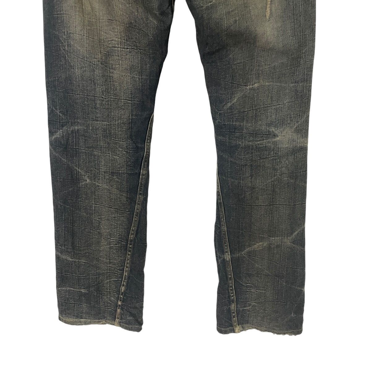 Japanese Brand Vintage Blow By Blue Distressed Denim Size US 36 / EU 52 - 11 Thumbnail