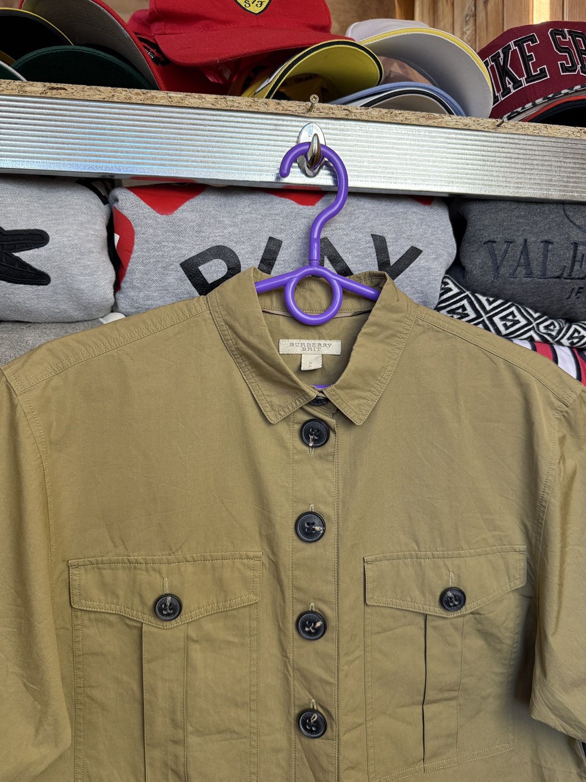 Burberry Burberry Brit Short Sleeve Crazy Shirt Size US M / EU 48-50 / 2 - 3 Thumbnail