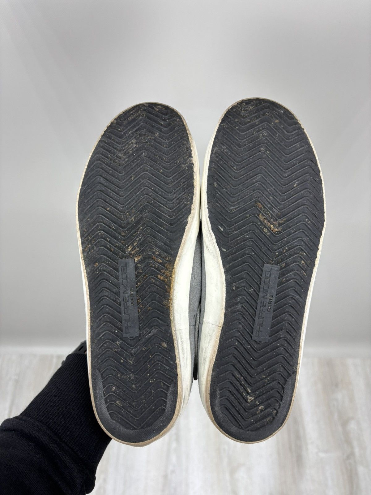 Philippe Model Womens sneakers Philippe Model Size 38 Color Gray Size US 8 / IT 38 - 10 Thumbnail
