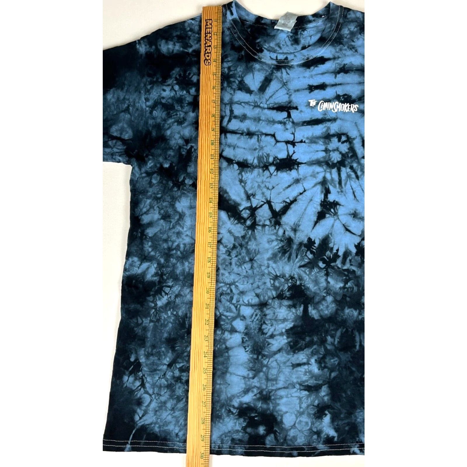 Gildan The Chainsmokers World War Joy 2019 Album Tie Dye T-shirt Double-Sided Sz L Size US L / EU 52-54 / 3 - 7 Thumbnail