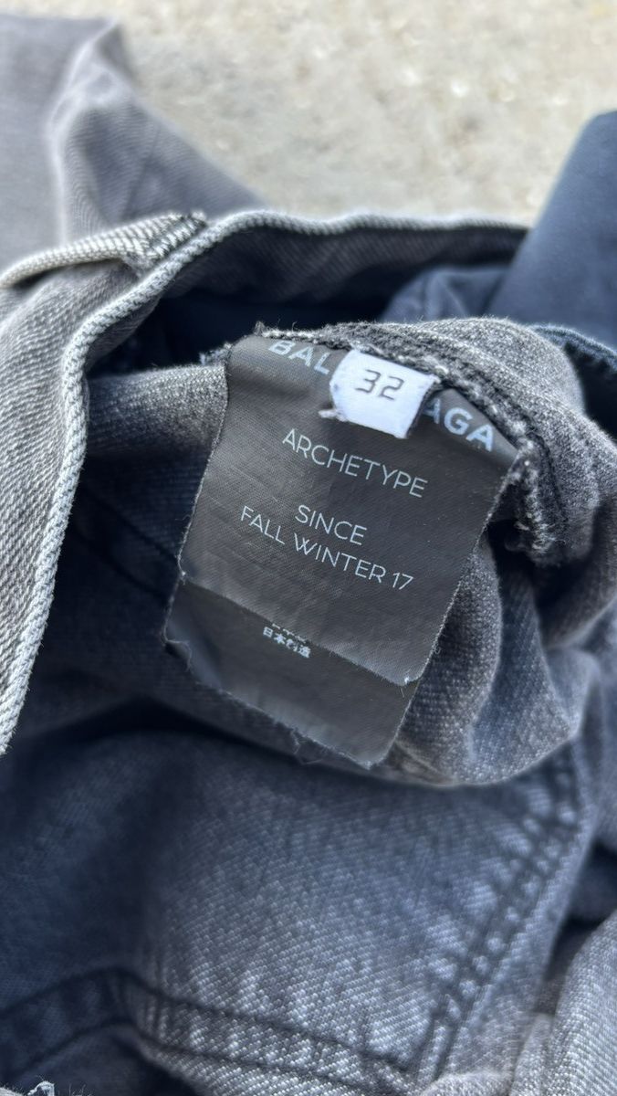 Balenciaga Balenciaga Archetype Straight Denim Size US 32 / EU 48 - 12 Thumbnail