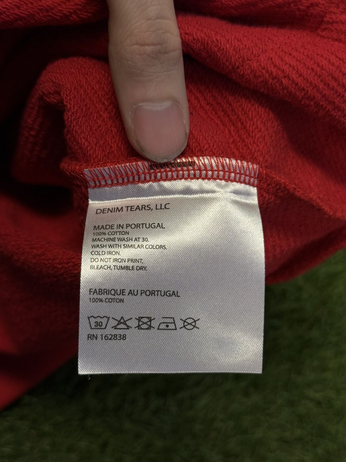 DENIM TEARS Denim Tears Systematic Racism Controls America Hoodie M Size US M / EU 48-50 / 2 - 7 Thumbnail