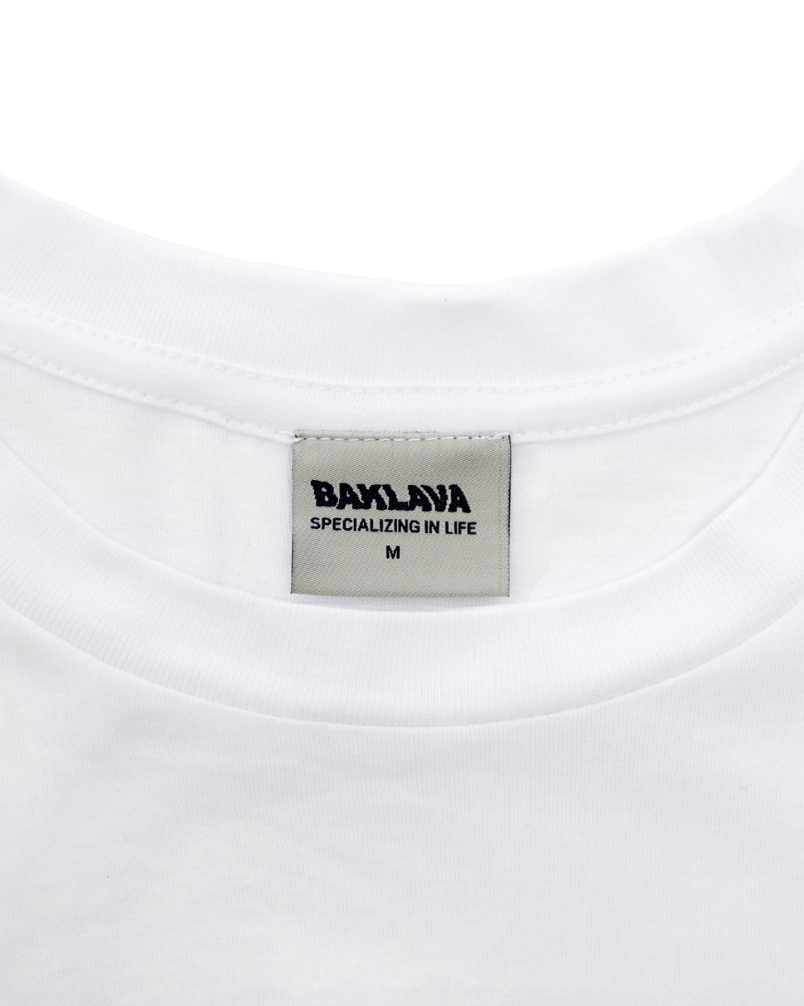 Action Bronson Blue Chips University "BAKLAVA" White Tee - BCU Capsule M Size US M / EU 48-50 / 2 - 7 Thumbnail