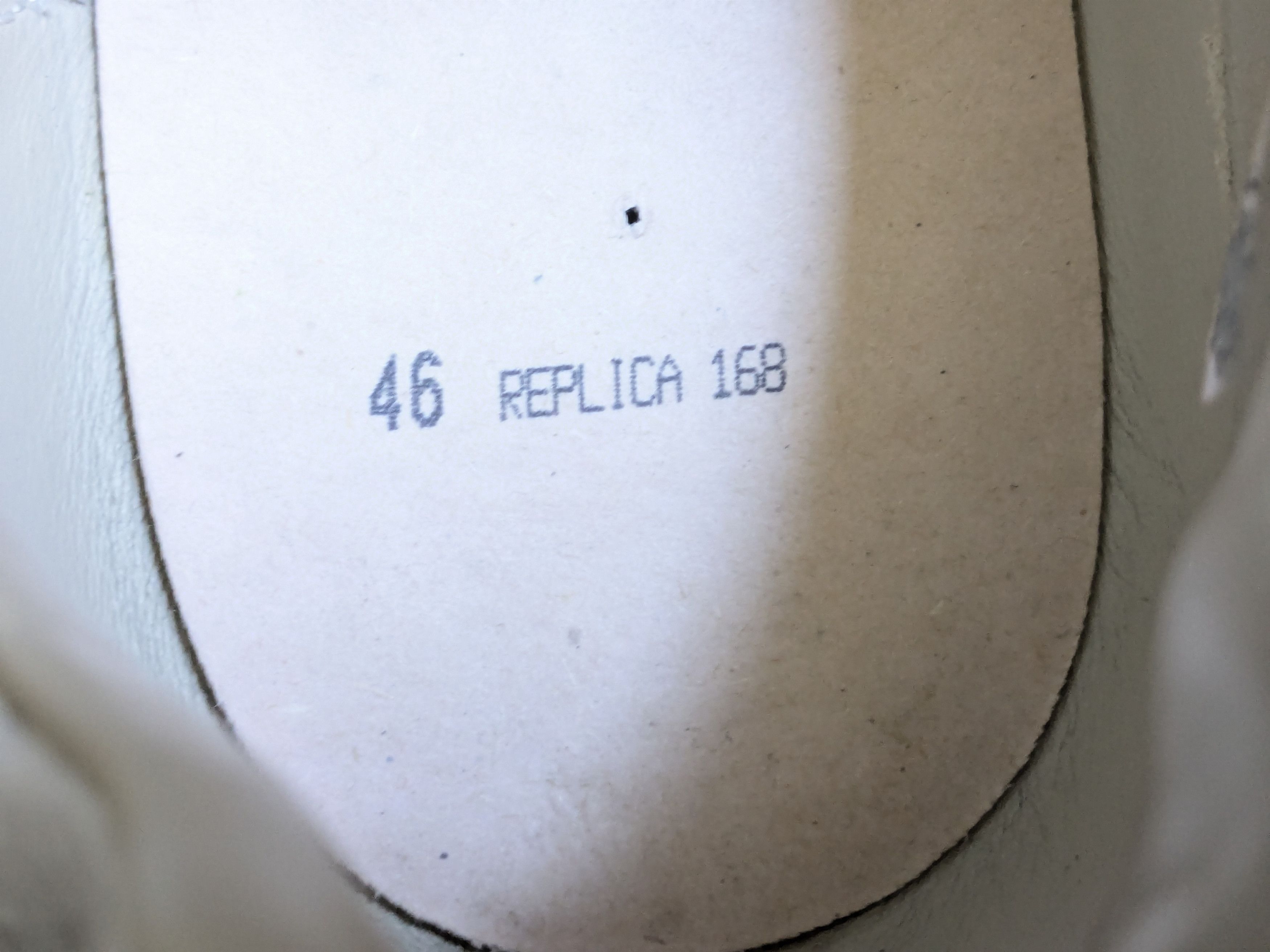 Maison Margiela Maison Margiela Replica GAT Sneaker white gray 13 46 low top Size US 13 / EU 46 - 8 Thumbnail