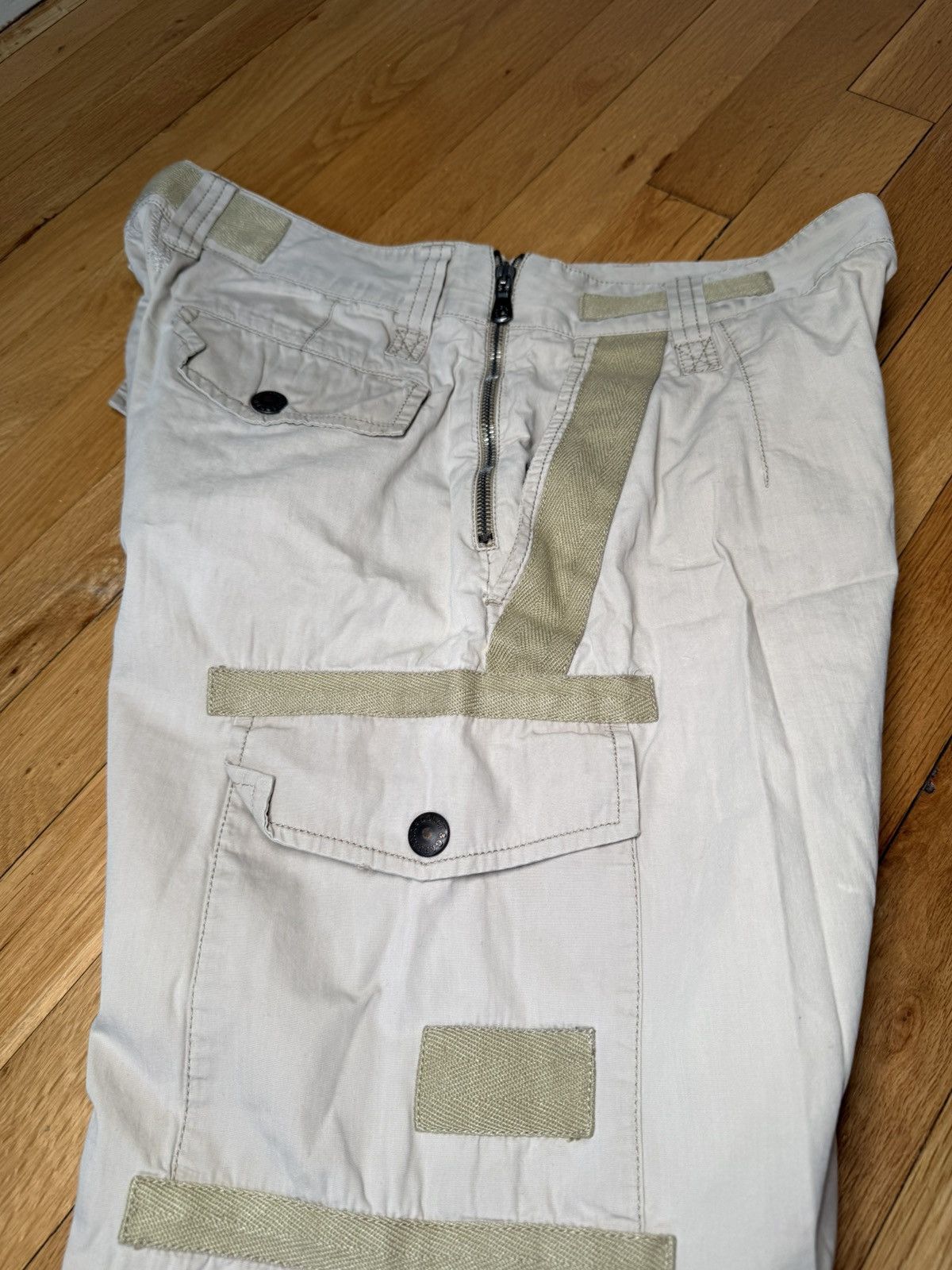 Dolce & Gabbana Dolce & Gabbana Cargo Strap Parachute Zipper BondagePants Size US 31 - 9 Thumbnail