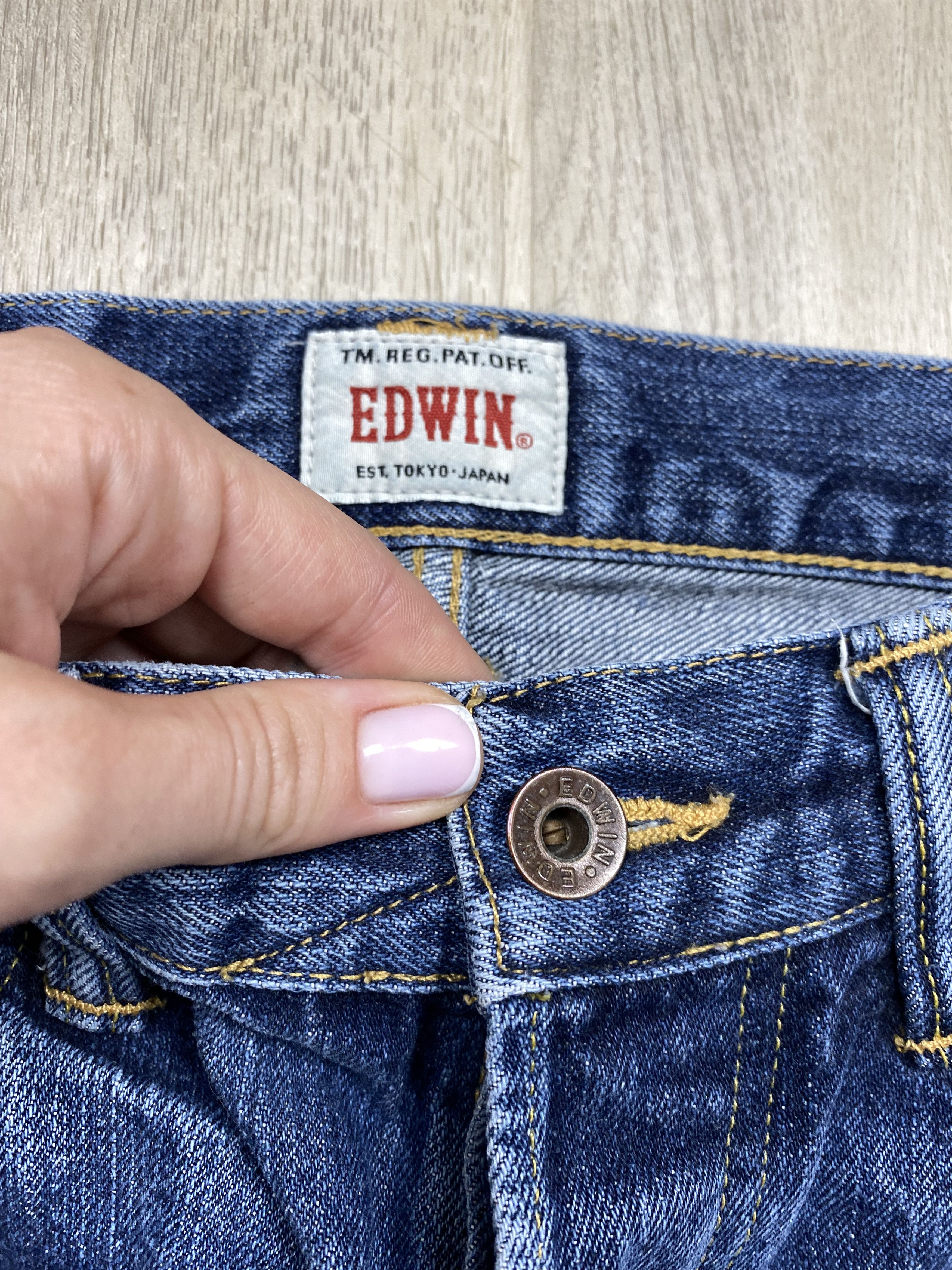 Edwin Edwin Vintage Salvage Denim Pants Mens Jeans Size US 30 / EU 46 - 4 Thumbnail