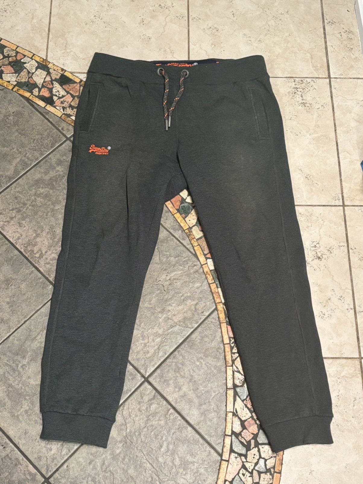 Superdry SuperDry Orange Label Sweatpants Green XXL Slim Fit Size US 44 / EU 60 - 1 Thumbnail