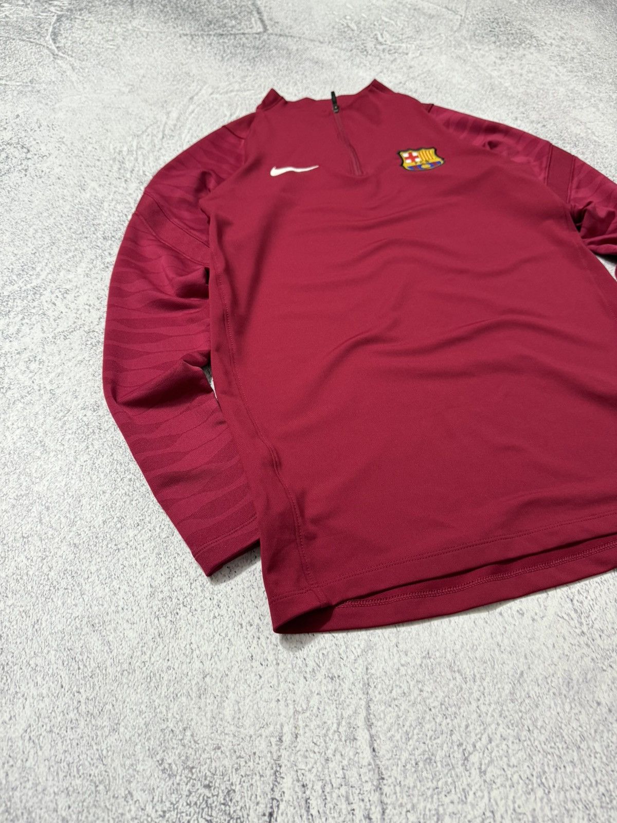 Nike Nike FC Barcelona Training Long Sleeve Soccer Jersey Size US S / EU 44-46 / 1 - 5 Thumbnail