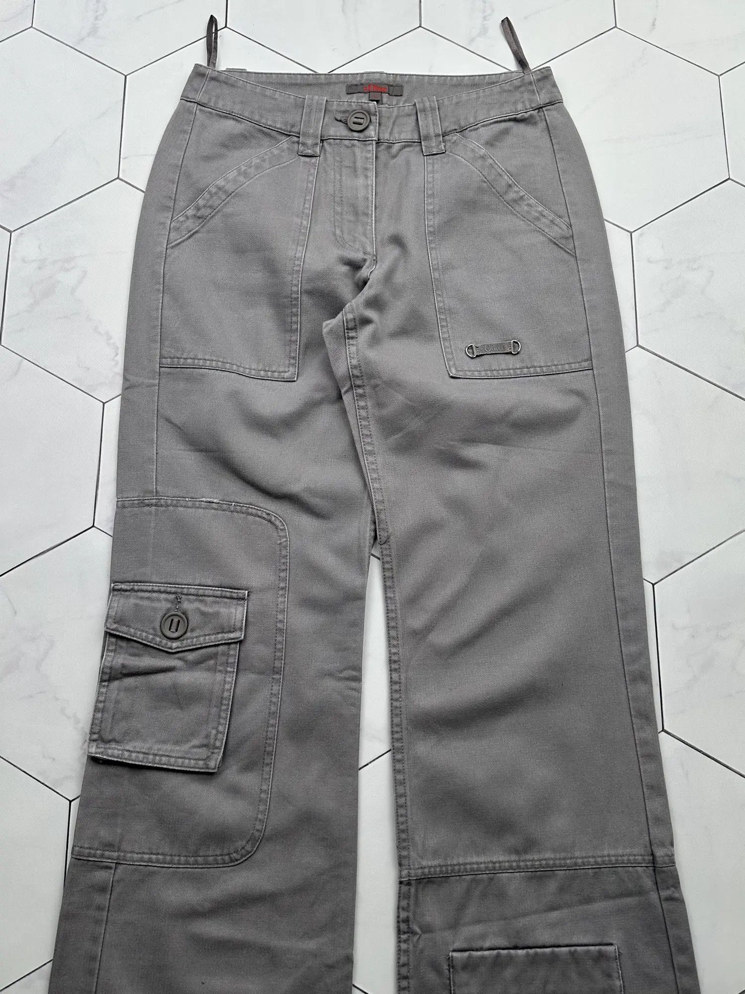 Japanese Brand Vintage Cargo Flare Pants E2 Size 27" / US 4 / IT 40 - 2 Thumbnail