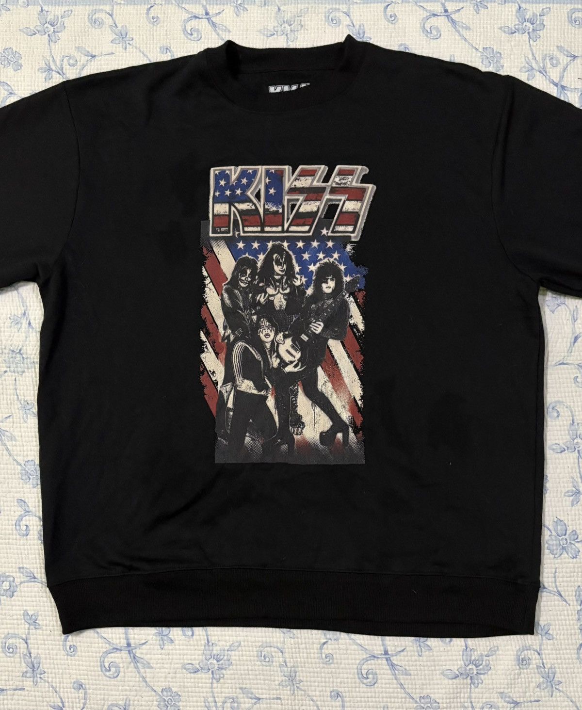 KISS Kiss Band American Flag Sweatshirt Size US L / EU 52-54 / 3 - 4 Thumbnail