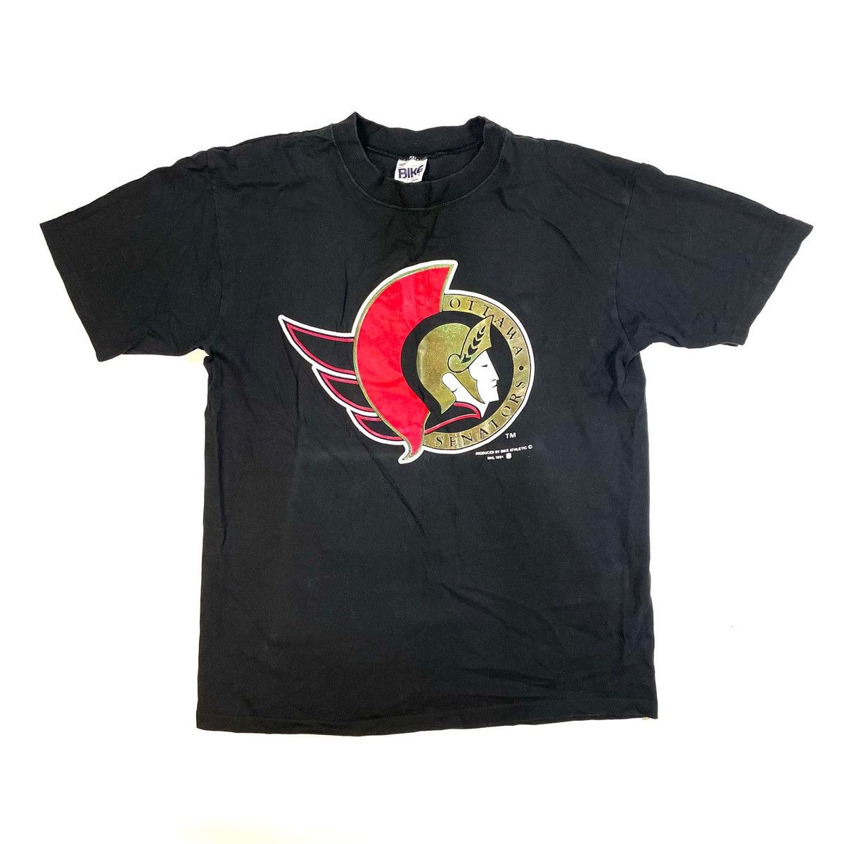 Other Ottawa Senators black and red tee t-shirt vintage 90s Size US L / EU 52-54 / 3 - 1 Thumbnail