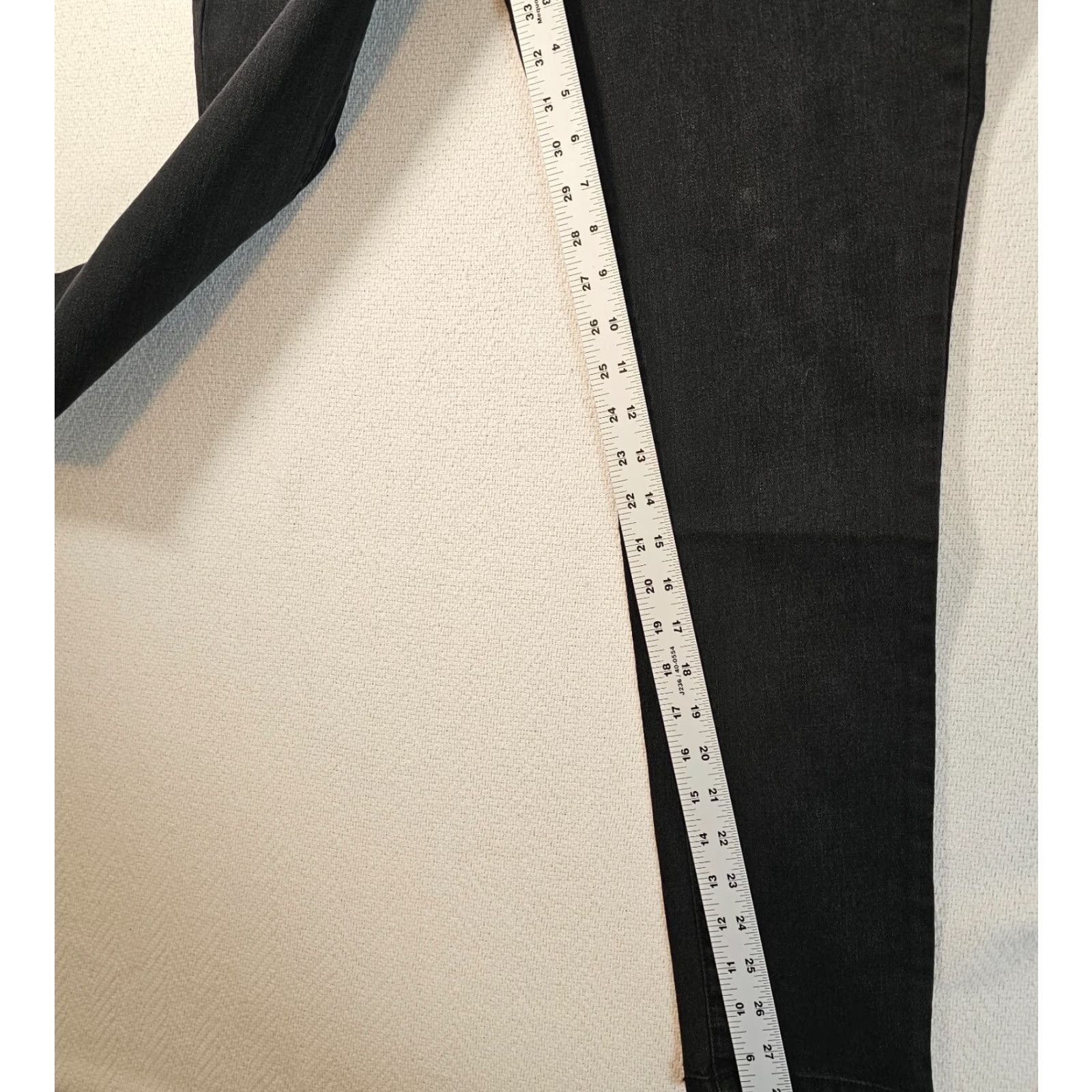 Vintage Seven7 Jeans Women's High Rise Skinny 5 Pockets Black Size 8 Size 30" / US 8 / IT 44 - 7 Thumbnail