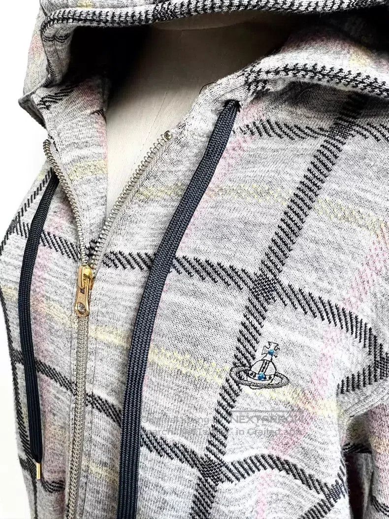 Vivienne Westwood Vivienne Westwood Used Grey Plaid Witch Hood Sweatshirt Ja Size M / US 6-8 / IT 42-44 - 3 Thumbnail