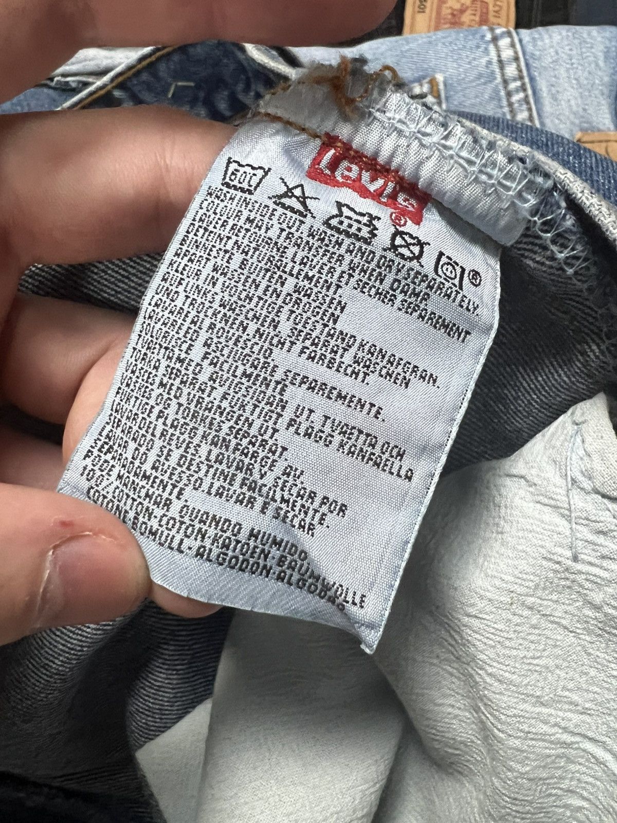 Levi's Vintage Levi’s 501 LVC denim men’s jeans Size US 32 / EU 48 - 7 Thumbnail