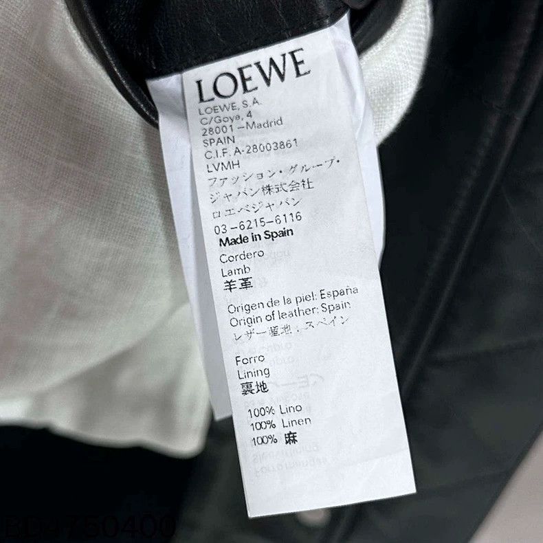 Loewe LOEWE Black lamb fur collar coat Size XS / US 0-2 / IT 36-38 - 5 Thumbnail