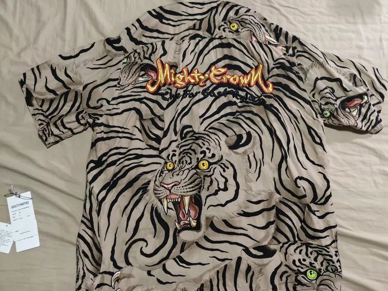 Wacko Maria Wacko Maria 22SS New Mighty Crown Cloud Tiger Embroidered Size US M / EU 48-50 / 2 - 4 Thumbnail