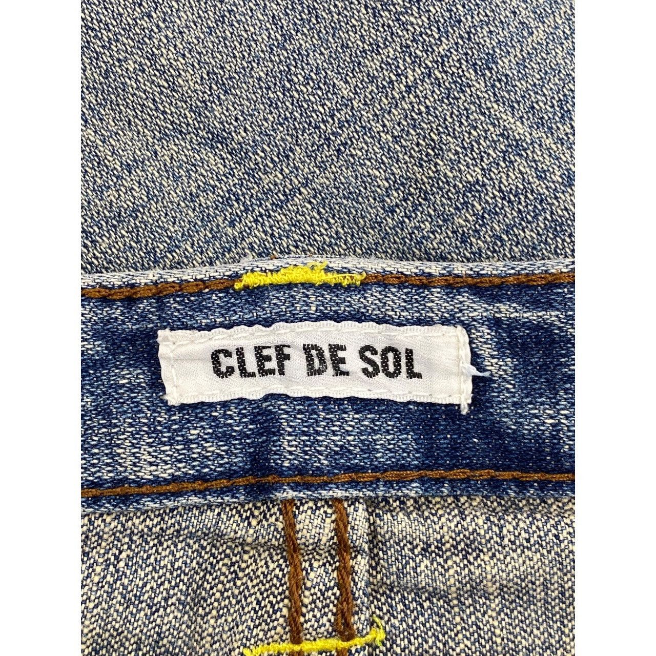 Japanese Brand Vintage Japanese Brand Distress Honeycomb Style Jeans Size US 33 - 13 Thumbnail