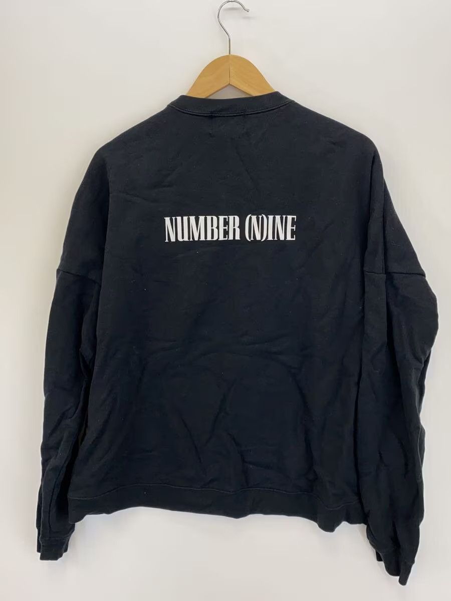 Number (N)ine Logo Boxy Crewneck Sweatshirt Size US L / EU 52-54 / 3 - 2 Thumbnail