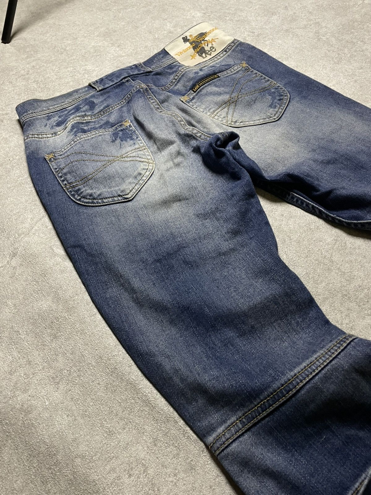 Lee × Vivienne Westwood Vivienne x Lee 2005 — twisted punk cutoffs archive heat Size US 29 - 7 Thumbnail