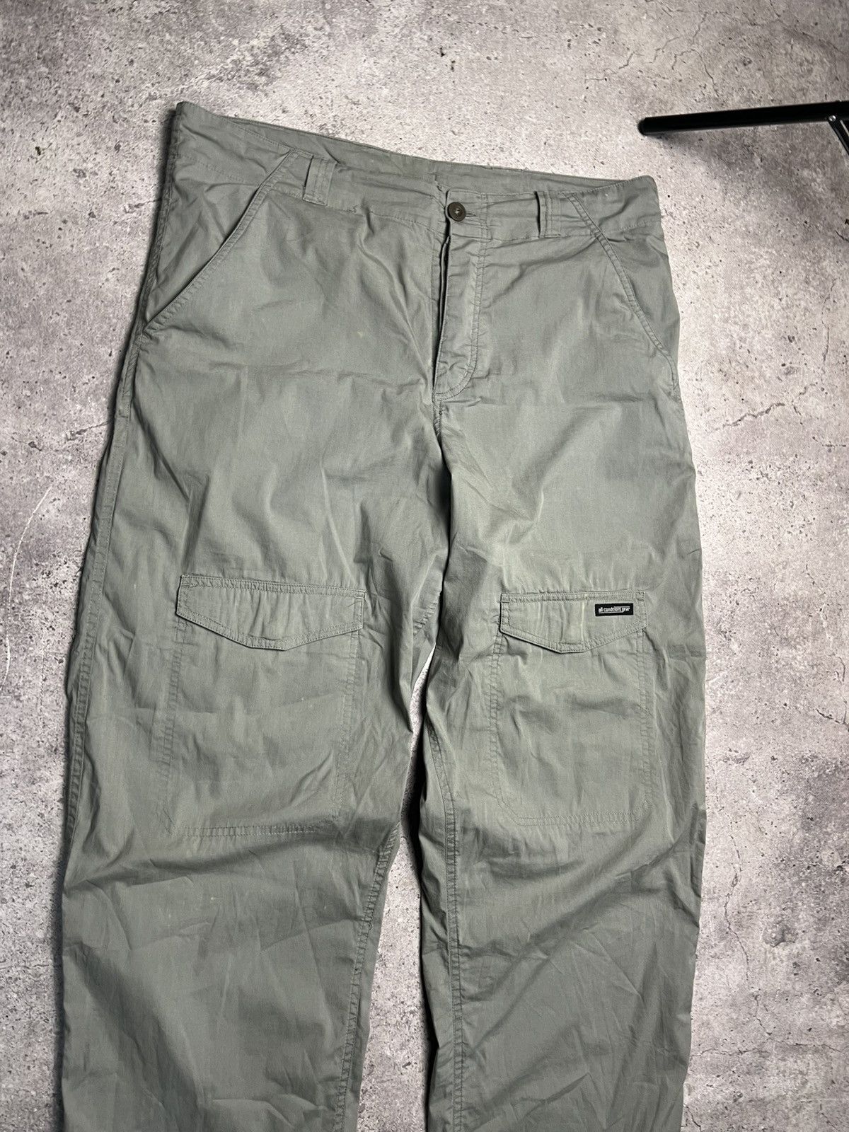 Nike ACG Vintage Nike Acg Cargo Pants Drill Nylon faded avangarde L Size US 35 - 3 Thumbnail