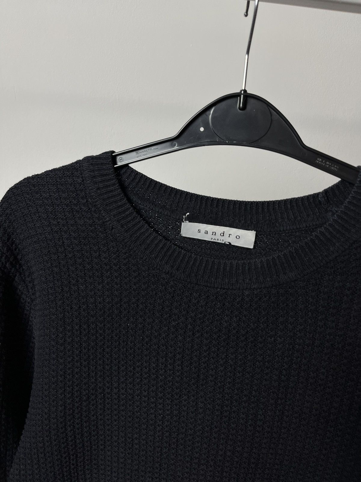 Sandro Sandro Men’s Classic waffle knit sweater Size US M / EU 48-50 / 2 - 3 Thumbnail