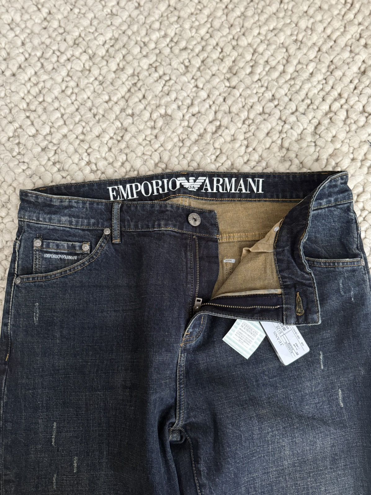 Emporio Armani Emporio Armani Men’s Jeans – Size 36, Authentic Size US 36 / EU 52 - 3 Thumbnail