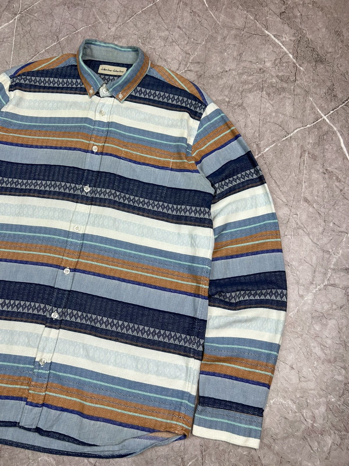 Libertine-Libertine LIBERTINE LIBERTINE Designer Shirt Size L Size US L / EU 52-54 / 3 - 3 Thumbnail