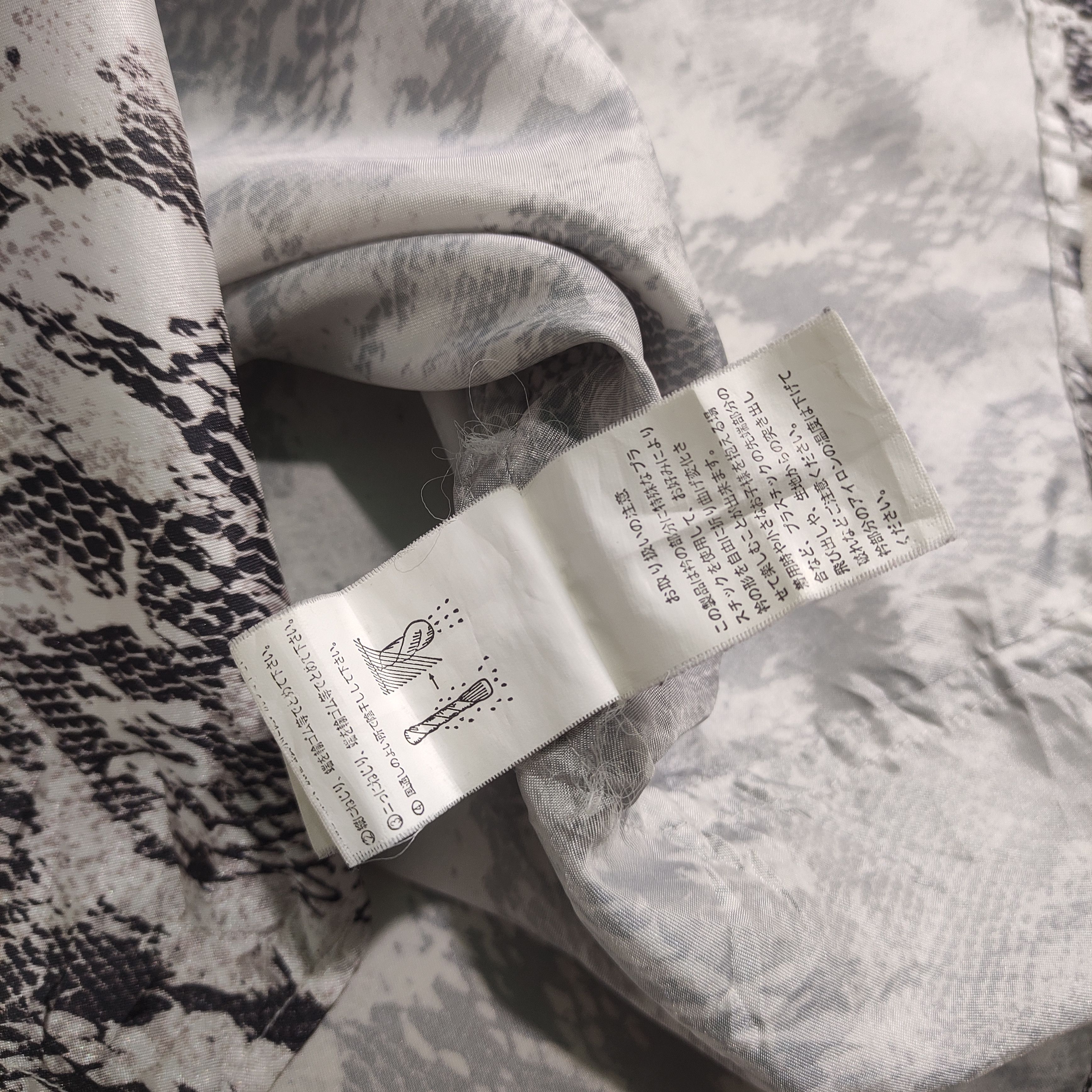 Japanese Brand × Roberto Cavalli × semanticdesign Semantic Design Snake Skin Pattern Size US L / EU 52-54 / 3 - 8 Thumbnail