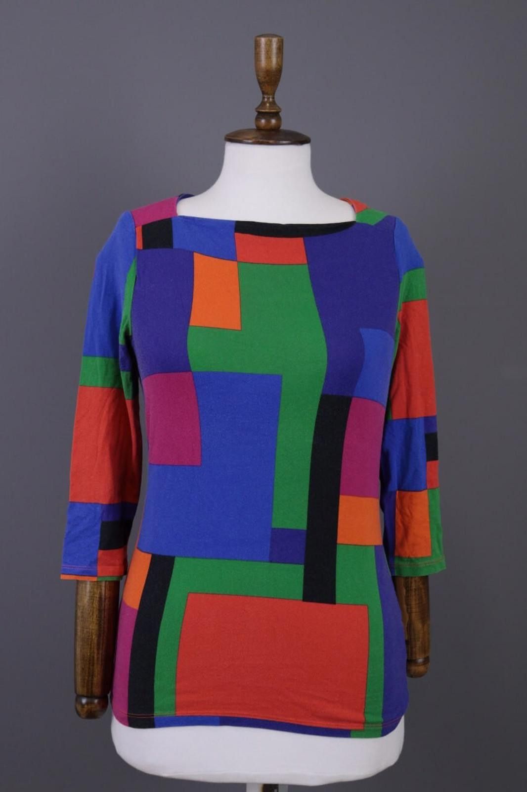 Lauren Ralph Lauren Lauren Ralph Lauren Multicolor Collorfull Top Blouse Size M Size M / US 6-8 / IT 42-44 - 1 Thumbnail