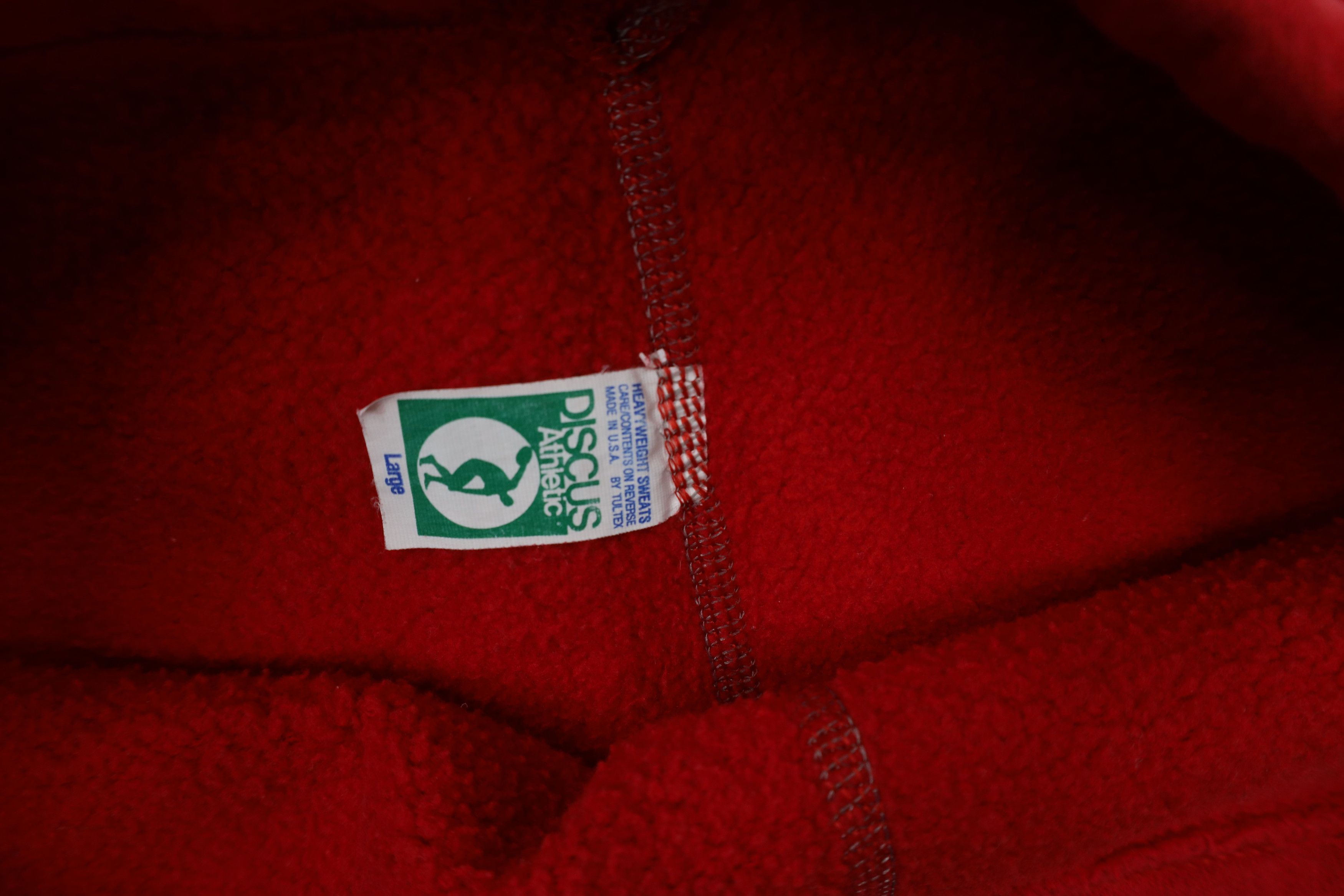 Vintage Vintage 80s 90s Streetwear Gusset Sweatpants Joggers USA Red Size US 36 / EU 52 - 7 Thumbnail