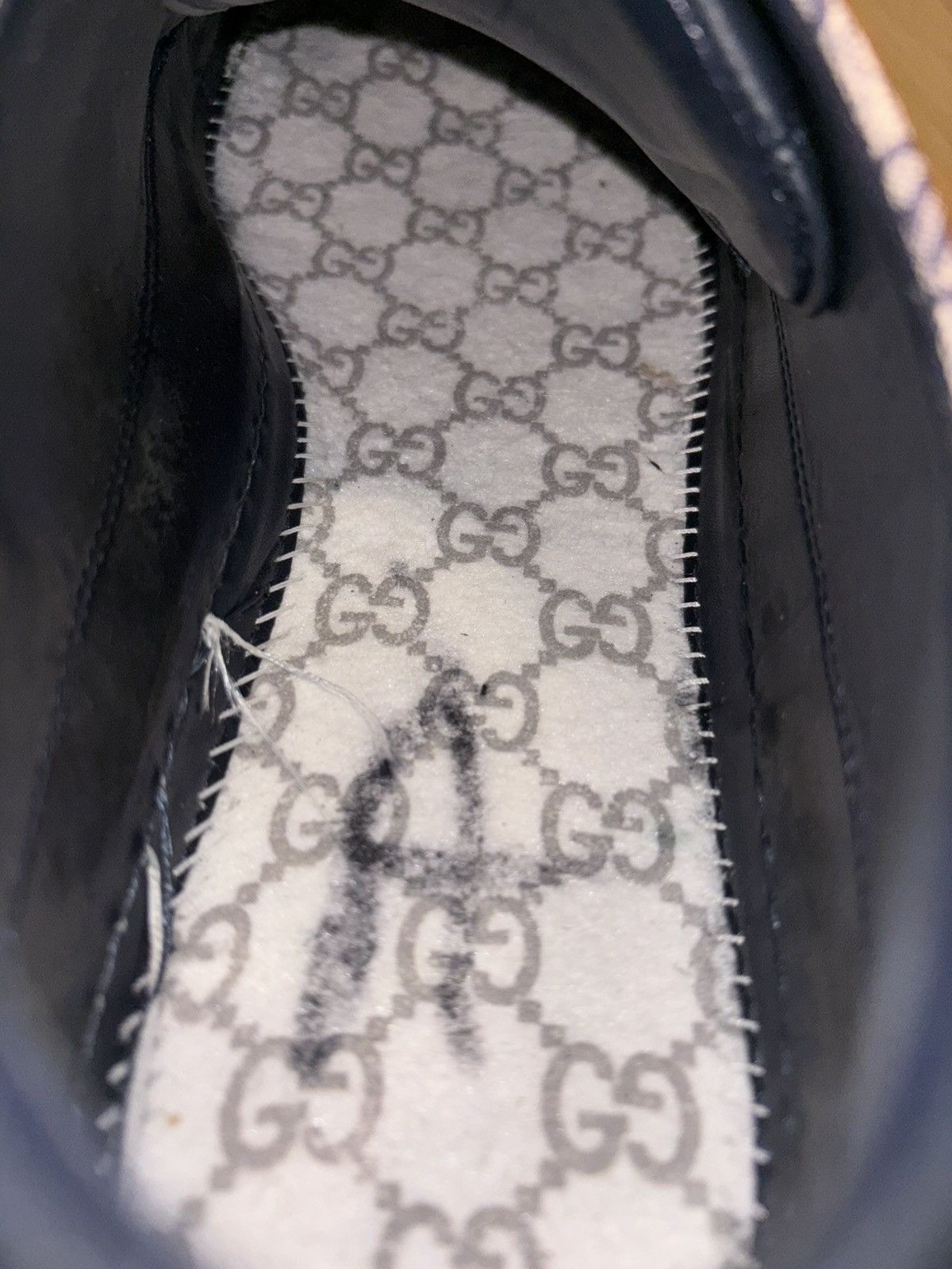 Gucci Gucci Common GG Supreme Navy Size US 11 / EU 44 - 9 Thumbnail