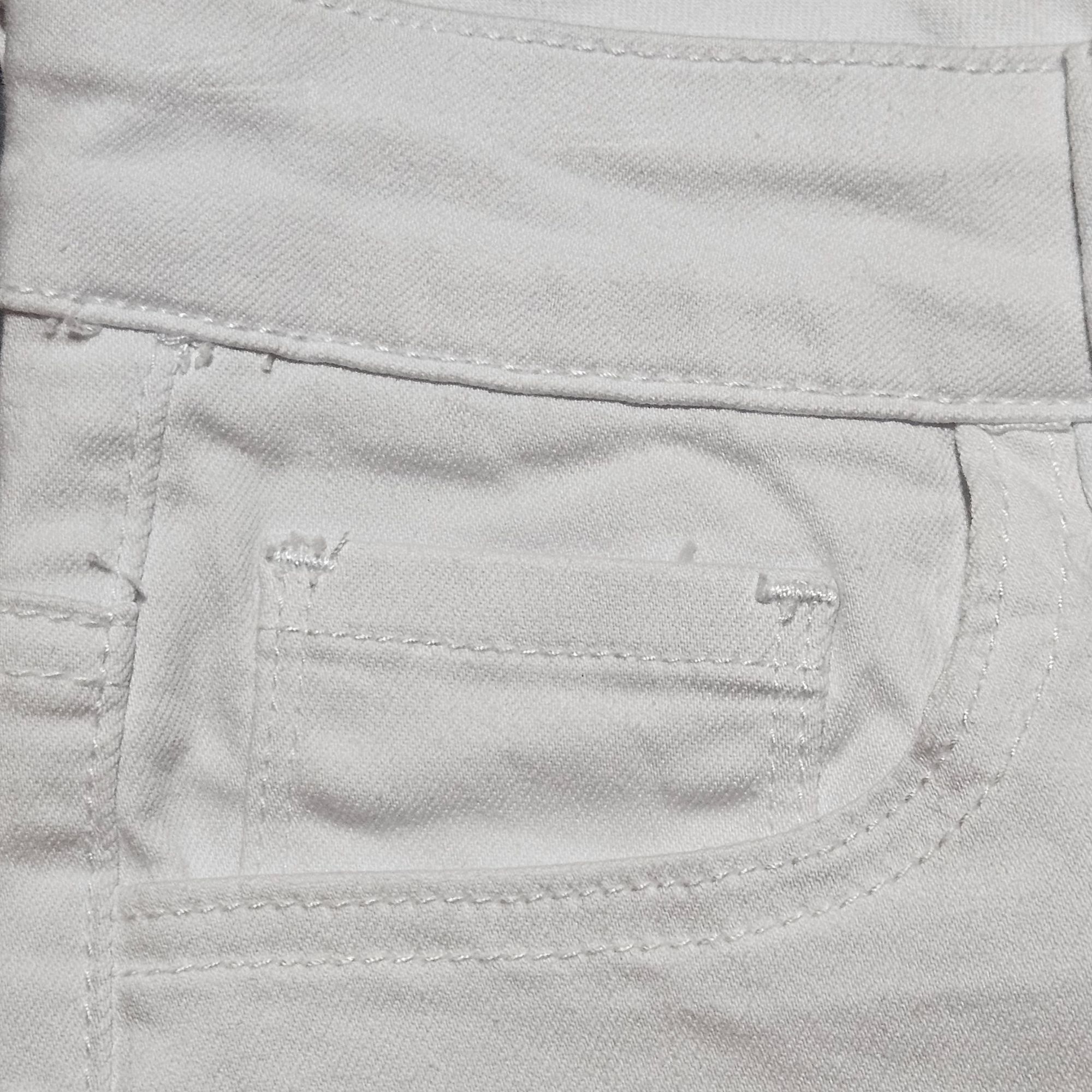 Other Nature Women White Jeans Skinny Highrise 25 Clean Girl Quiet Size 25" / US 0 / IT 36 - 16 Thumbnail